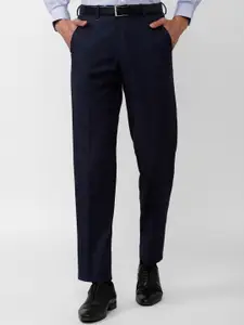 Van Heusen Men Mid-Rise Regular Fit Formal Trousers