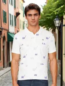 Wrangler Men Printed V-Neck T-shirt