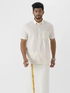 Ramraj Men Tailored Fit Formal Shirt