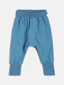 MINI KLUB Infant Boys Mid-Rise Relaxed Wrinkle Free Pure Cotton Joggers