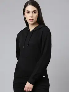 TWIN BIRDS Women Hooded Cotton Sweatshirt