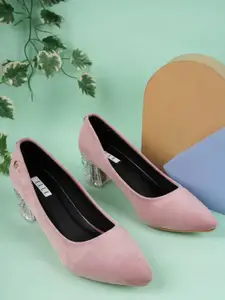 ELLE Women Block Pumps