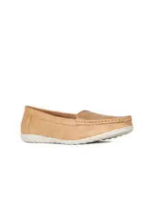 Bata Women Perforations Loafers