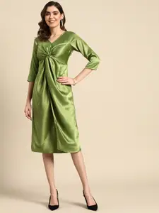 MABISH by Sonal Jain Satin A-Line Dress