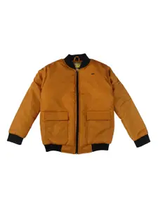 Gini and Jony Boys Mandarin Collar Bomber Jacket