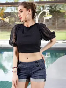 Sera Styled Back Crop Top