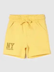 max Boys Mid Rise Pure Cotton Shorts