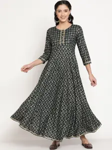Be Indi Women Printed Maxi Dress