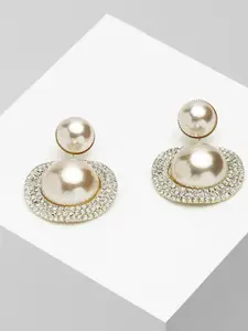AVANT-GARDE PARIS Gold-Toned Spherical Drop Earrings