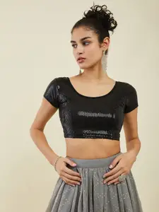 Soch Cotton Embellished Padded Blouse