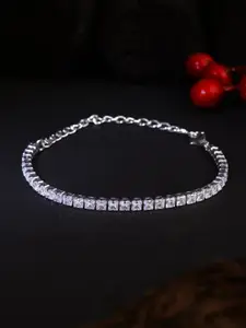 Adwitiya Collection Women Silver-Plated Armlet Bracelet