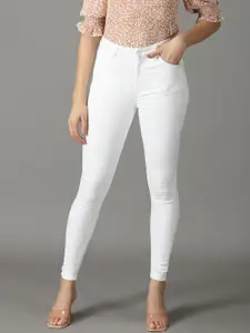 SHOWOFF Women Clean Look Slim Fit Stretchable Cotton Jeans