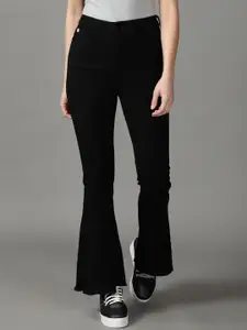 SHOWOFF Women Bootcut High-Rise Stretchable Jeans