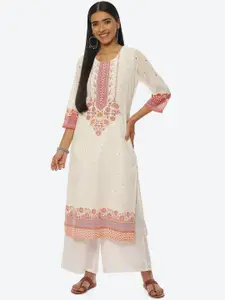 Rangriti Women Ethnic Motifs Printed Cotton Kurta