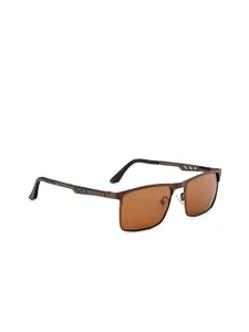 ROYAL SON ROYAL SON Men Rectangle Sunglasses with Polarised and UV Protected Lens CHI00130