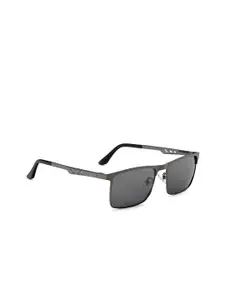ROYAL SON Men Rectangle Sunglasses with Polarised and UV Protected Lens CHI00130-C2