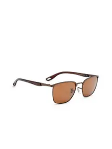 ROYAL SON Men Square Sunglasses with Polarised and UV Protected Lens CHI00131-C3