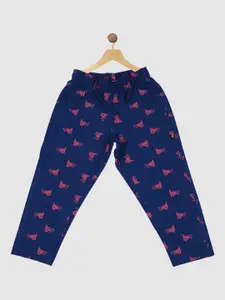 PROTEENS Boys Printed Cotton Track Pants