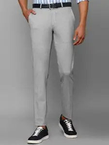 Allen Solly Men Textured Slim Fit Regular Trousers