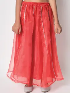 studio rasa Girls Embellished Kalidaar Maxi Skirt