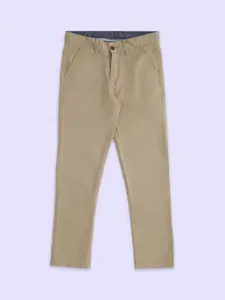 Pantaloons Junior Boys Mid-Rise Regular Fit Cotton Trousers