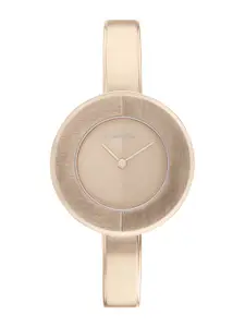 Calvin Klein Women Confidence Bangle Bracelet Style Analogue Watch 25200023-Gold
