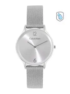 Calvin Klein Women Timeless Mesh Bracelet Style Analogue Watch 25200001