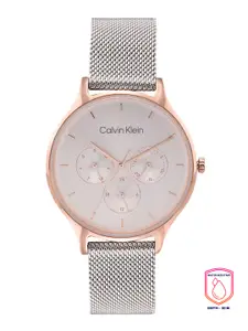 Calvin Klein Women Timeless Mesh Analogue Watch 25200106