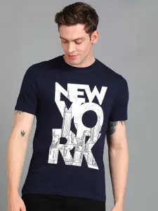 Urbano Fashion Men Printed Slim Fit Cotton T-shirt