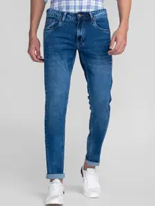 GIORDANO Men Classic Slim Fit Light Fade Cotton Jeans