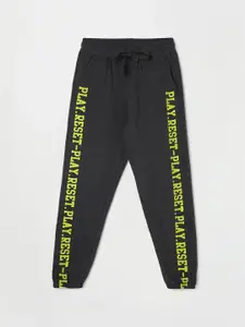 Fame Forever by Lifestyle Boys Printed Pure Cotton Jogger