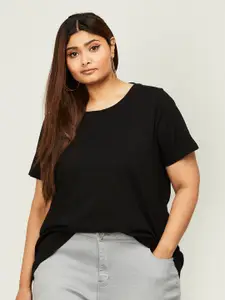 Nexus by Lifestyle Plus Size Women Pure Cotton T-shirt