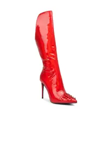 London Rag Women Stiletto-Heeled High Top Boots