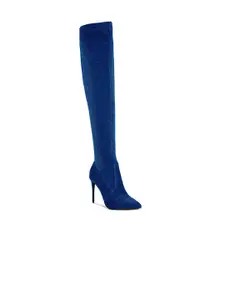 London Rag Women Pointed Toe High Top Stiletto Heels Boots