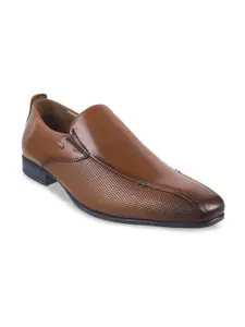 Mochi Men Leather Slip-On Formal Shoes