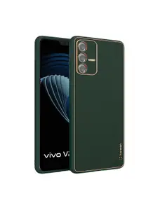 Karwan  Shock-Proof & Camera Protection Leather Vivo V23 5G Phone Back Case