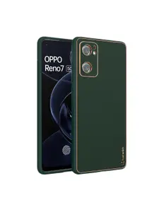 Karwan Oppo Reno7 5G Leather Shock Proof Phone Back Cover