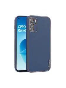 Karwan Oppo Reno6 5G Leather Shock Proof Phone Back Cover
