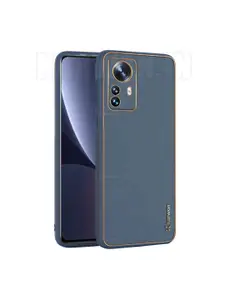 Karwan Xiaomi 12 Pro 5G Leather Shock Proof Phone Back Cover