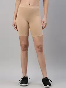 TWIN BIRDS Women Slim Fit Cotton Sports Shorts