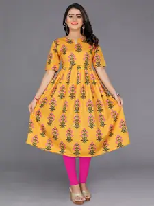 Indian Fashionista Digital Print A-Line Kurta