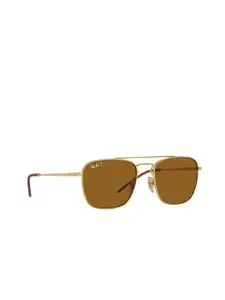 Ray-Ban Men Square Sunglasses with Polarised Lens 8056597759717