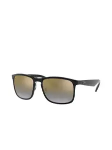 Ray-Ban Men Square Sunglasses with Polarised Lens 8056597036023