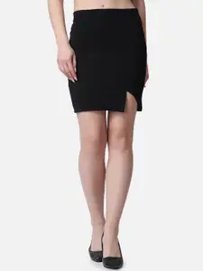 Popwings Self-Design Pencil-Fit Mini Skirt