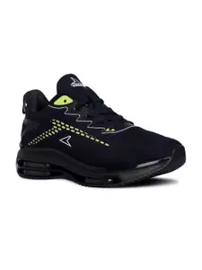 Power Men Lace-Ups Textile Running Non-Marking Sports Shoes
