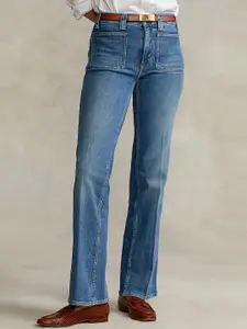 Polo Ralph Lauren Women Cotton Mid-Rise Light Fade Jeans