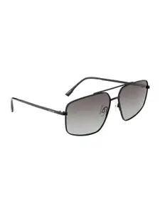 OPIUM Men Square Sunglasses with Polarised and UV Protected Lens OP-10072-C05