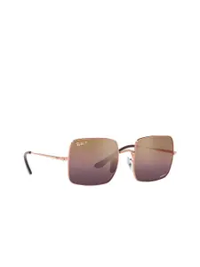 Ray-Ban Women Square Sunglasses with Polarised Lens