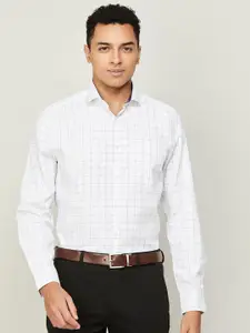 CODE by Lifestyle Men Grid Checks Cotton Formal Shirt