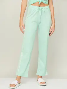 Ginger by Lifestyle Women Mid-Rise Pure Cotton Lounge Pants
